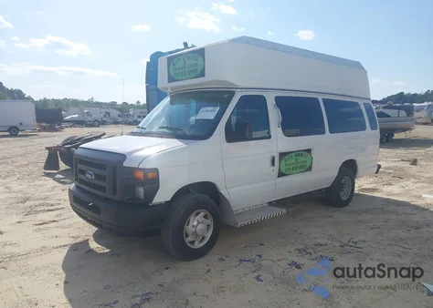 2008 Ford E-350 Super Duty Commercial/Recreational from USA, damaged, VIN 1FT2S34LX8DA63944